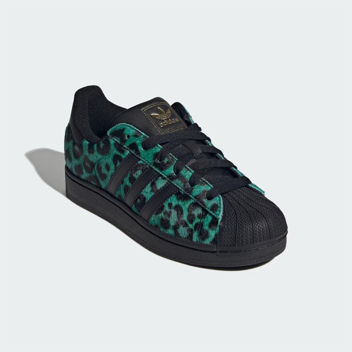 adidas Superstar II 
Leopard Semi Screaming Green (Women's)