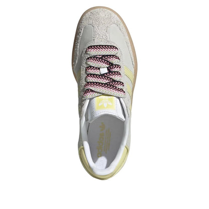 Adidas Sambae White Grey Powder Yellow (Women's) JI2739 size 8.5