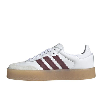 Adidas Sambae Cloud White Shadow Red (Women's) JP5610 size 9