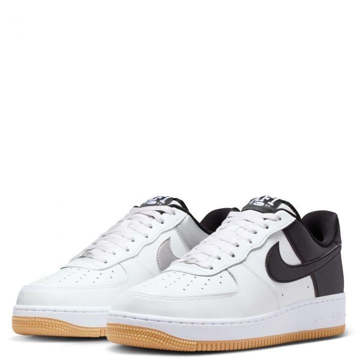Nike Air Force 1 Low '07 LV8 
White Black Metallic Silver
