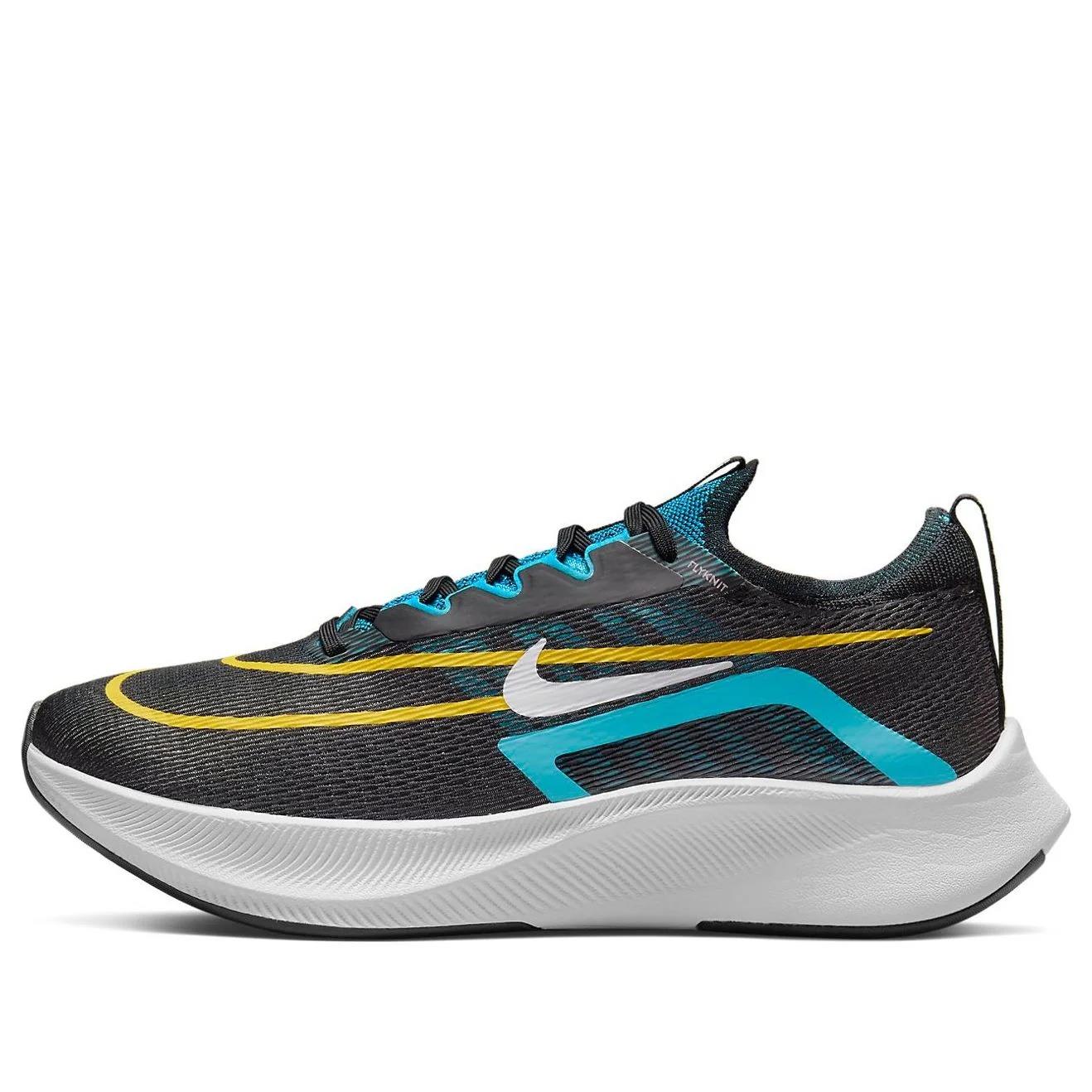 Nike Zoom Fly 4 Black Grey Chlorine Men's CT2392-003