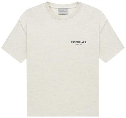 Fear of God Essentials Short-Sleeve Tee 'Light Heather Oatmeal'