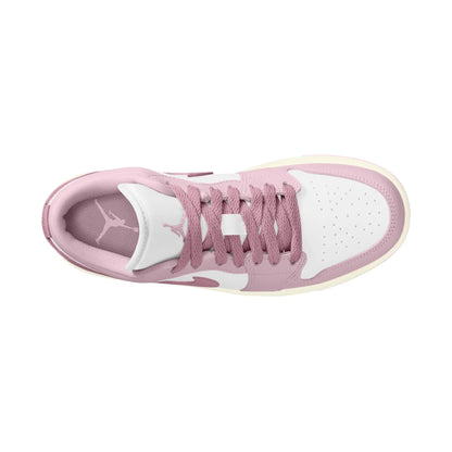 Jordan 1 Low 
Iced Carmine White (Women's)
