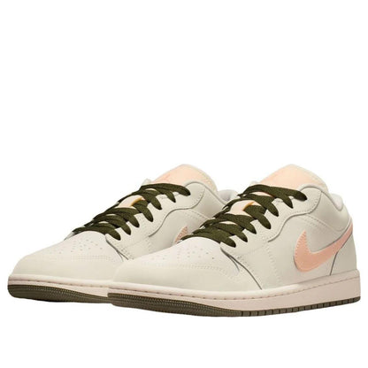 Jordan 1 Low Sail Crimson Tint Khaki (Women's) DC0774-111