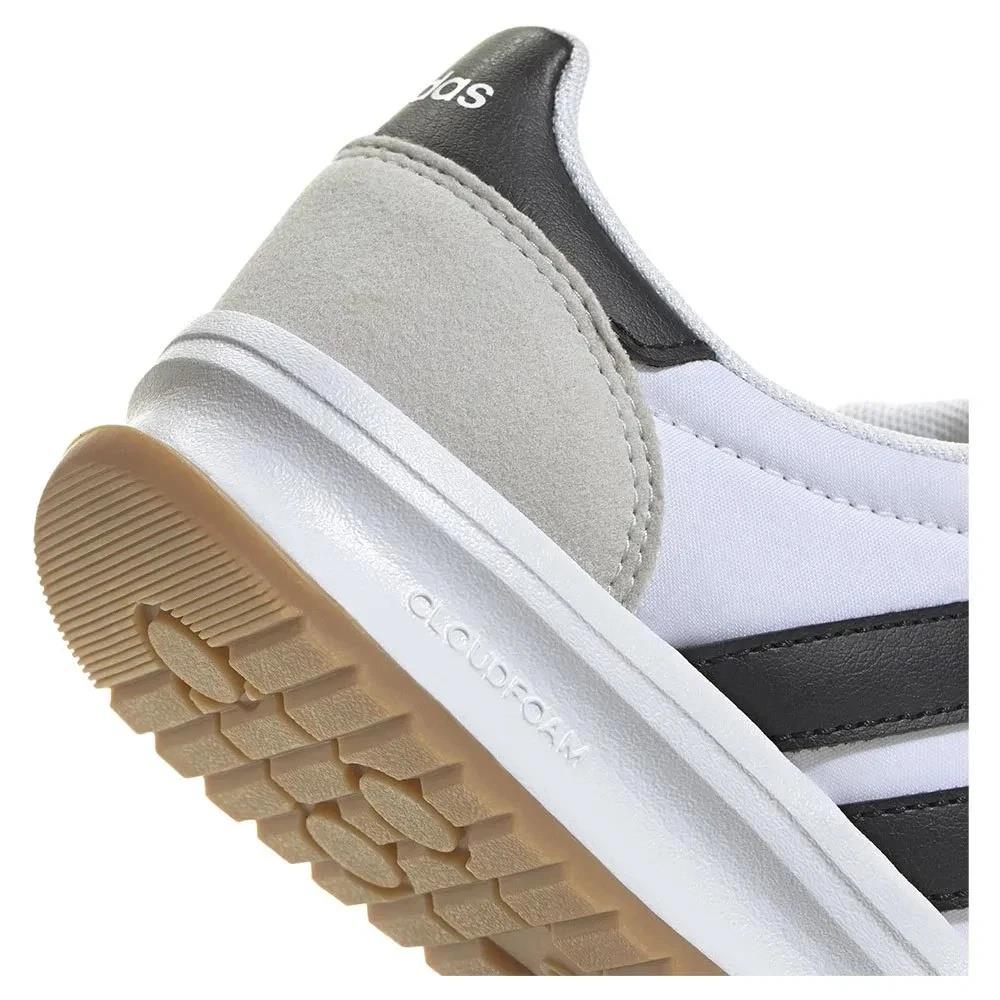 adidas Run 70s 2.0 
Cloud White Core Black Grey One (GS)