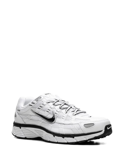 Nike P-6000 White Metallic Silver Black Men's CD6404-107