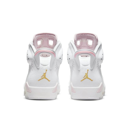 Jordan 6 Retro Gold Hoops (Women's) DH9696-100 size 8.5W