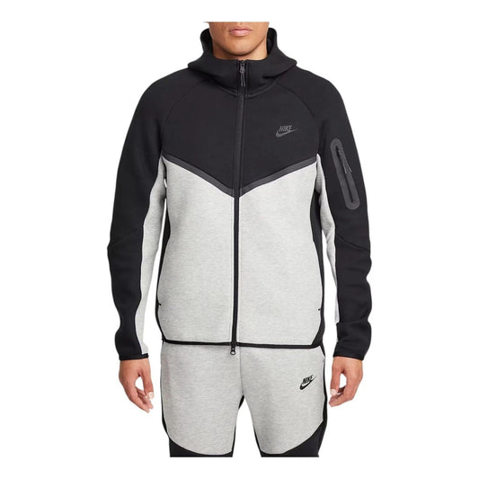 Nike Sportswear Tech Fleece Windrunner Hoodie Black/Dark Grey Heather/Black