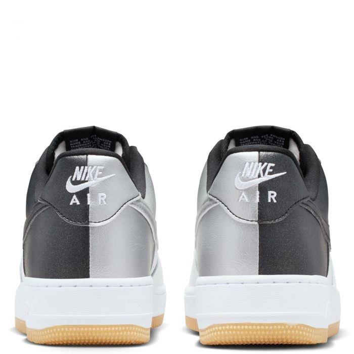 Nike Air Force 1 Low '07 LV8 
White Black Metallic Silver