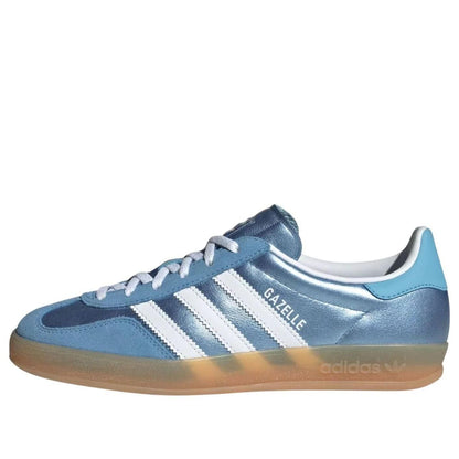 Adidas Gazelle Indoor Blue Cloud White Gum (Women's)