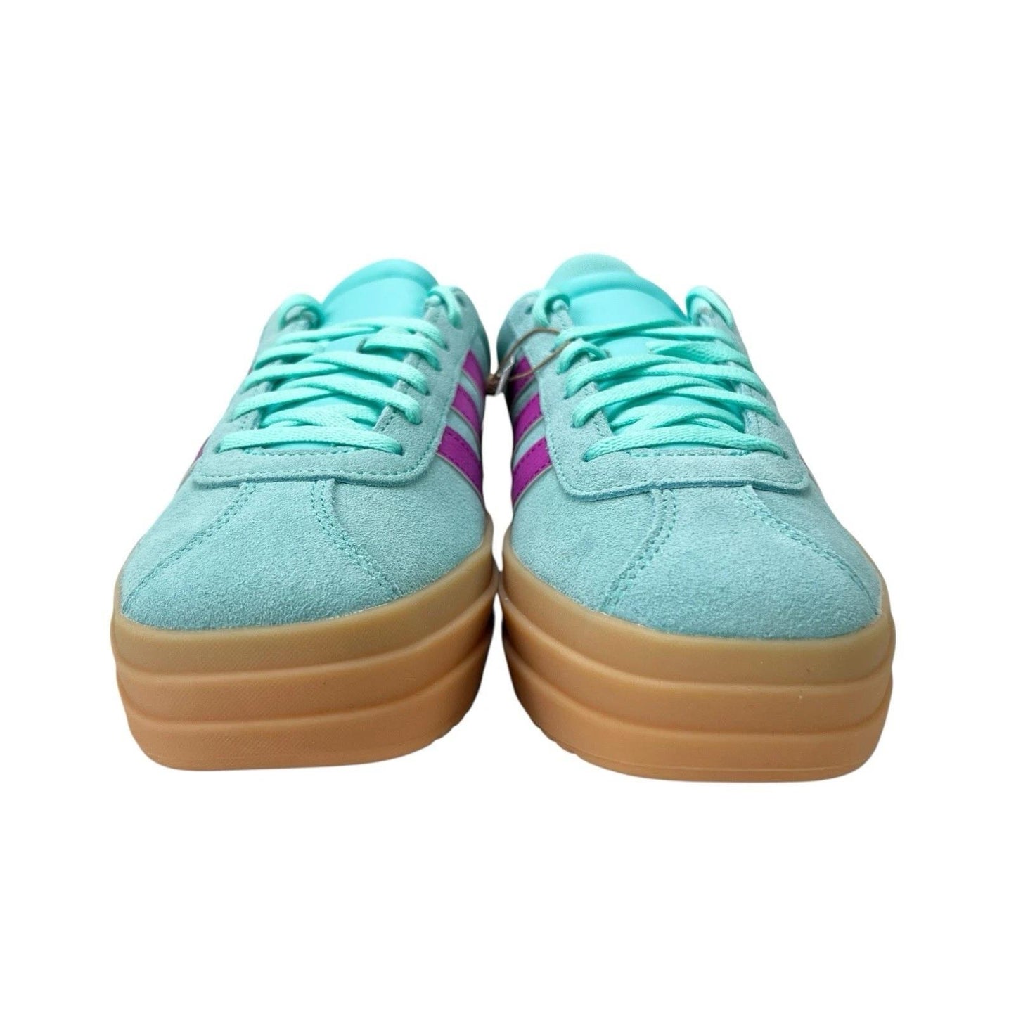 Adidas VL Court Bold Flash Aqua Purple Burst Gum (GS) JP5069