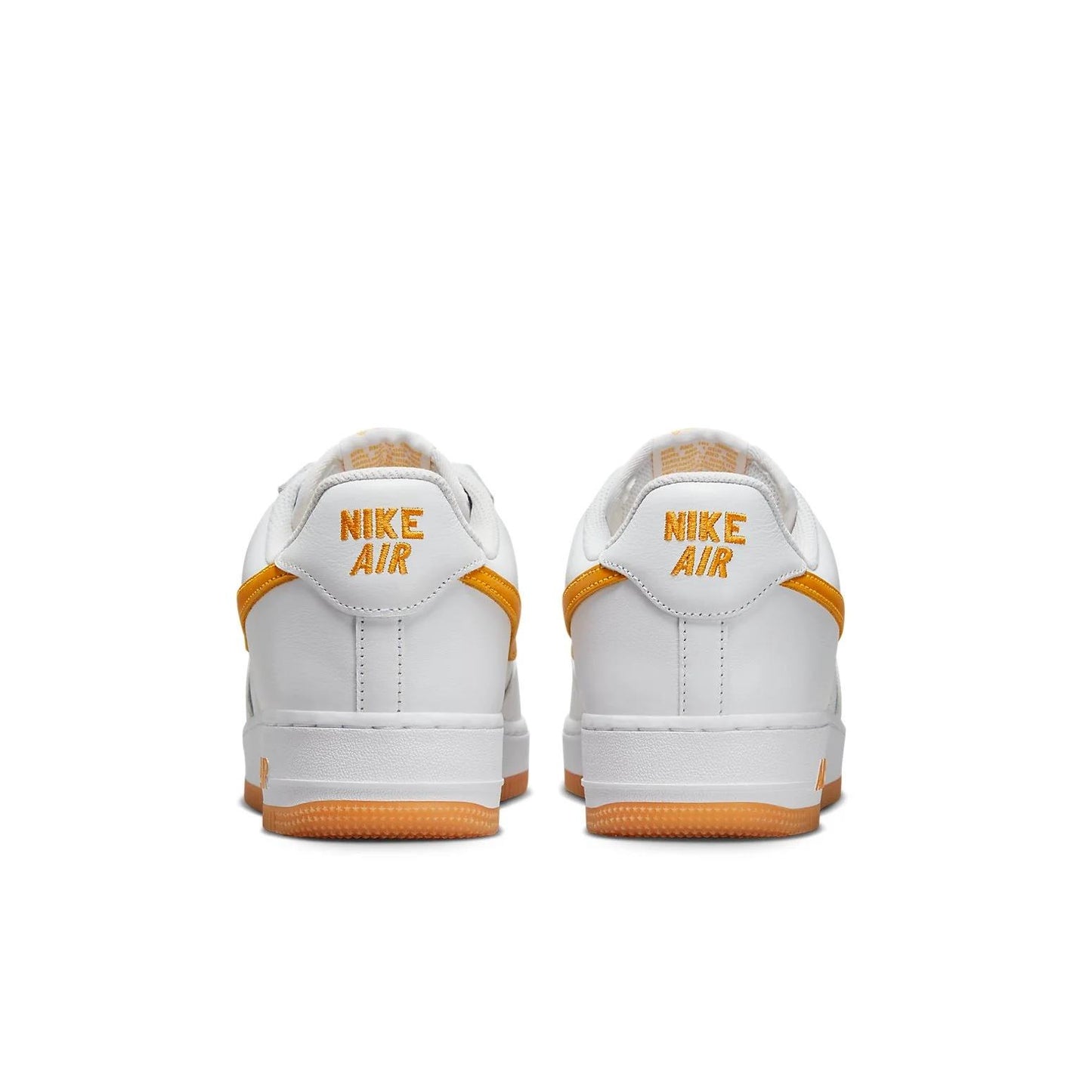 Nike Air Force 1 Low Retro QS Color Of The Month White University Gold Men's FD7039-100 size 6.5W/5MEN