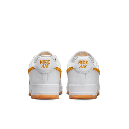 Nike Air Force 1 Low Retro QS Color Of The Month White University Gold Men's FD7039-100 size 6.5W/5MEN