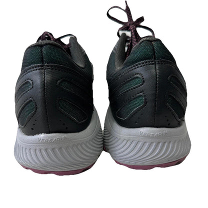 Saucony Cohesion TR15 Black Grey Purple Running Shoes