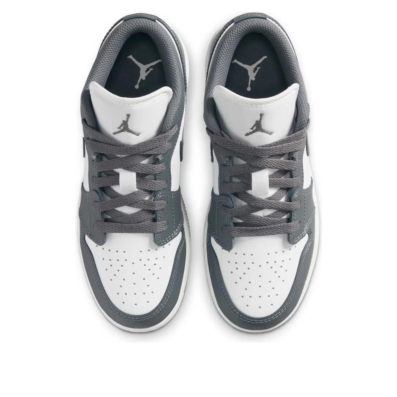 Jordan 1 Low Grey White (GS)