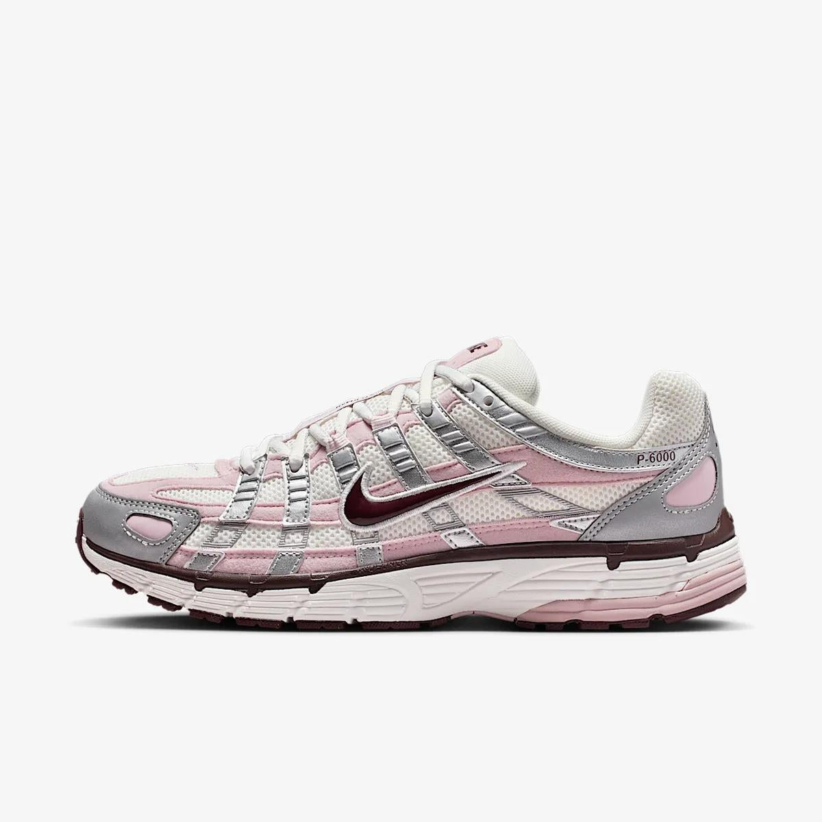 Nike P-6000 Silver Burgundy Plum Chalk (Women's)