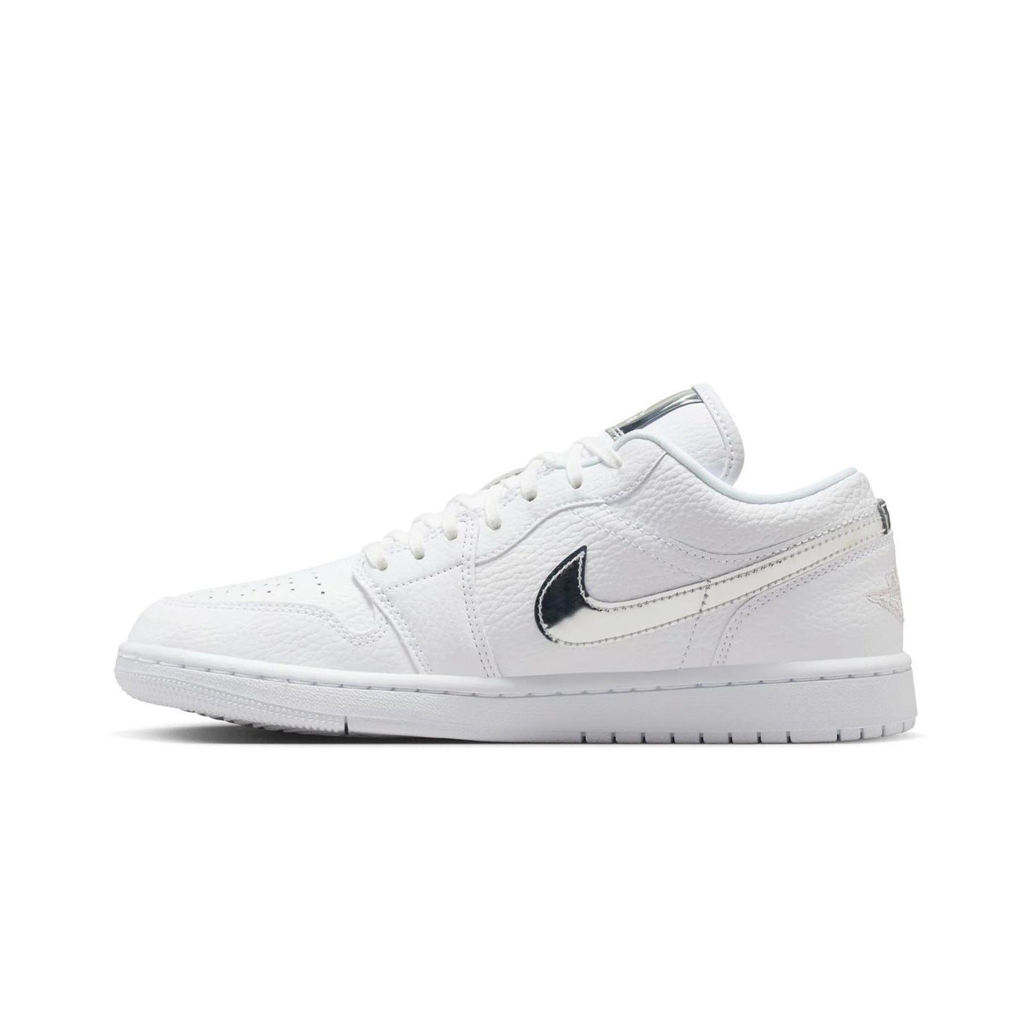 Jordan 1 Low SE 
White Metallic Silver (Women's)