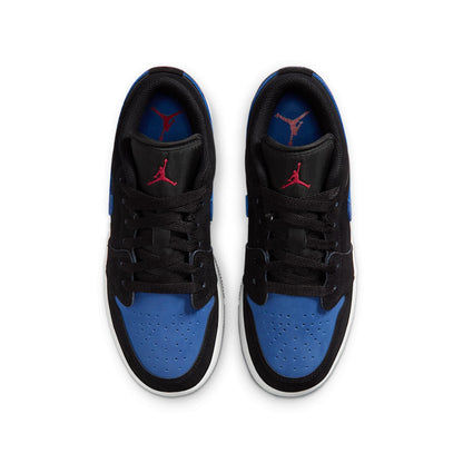 Jordan 1 Low 
Black True Blue Varsity Red (GS)