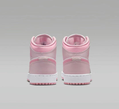 Jordan 1 Mid Pearl Pink White (GS)