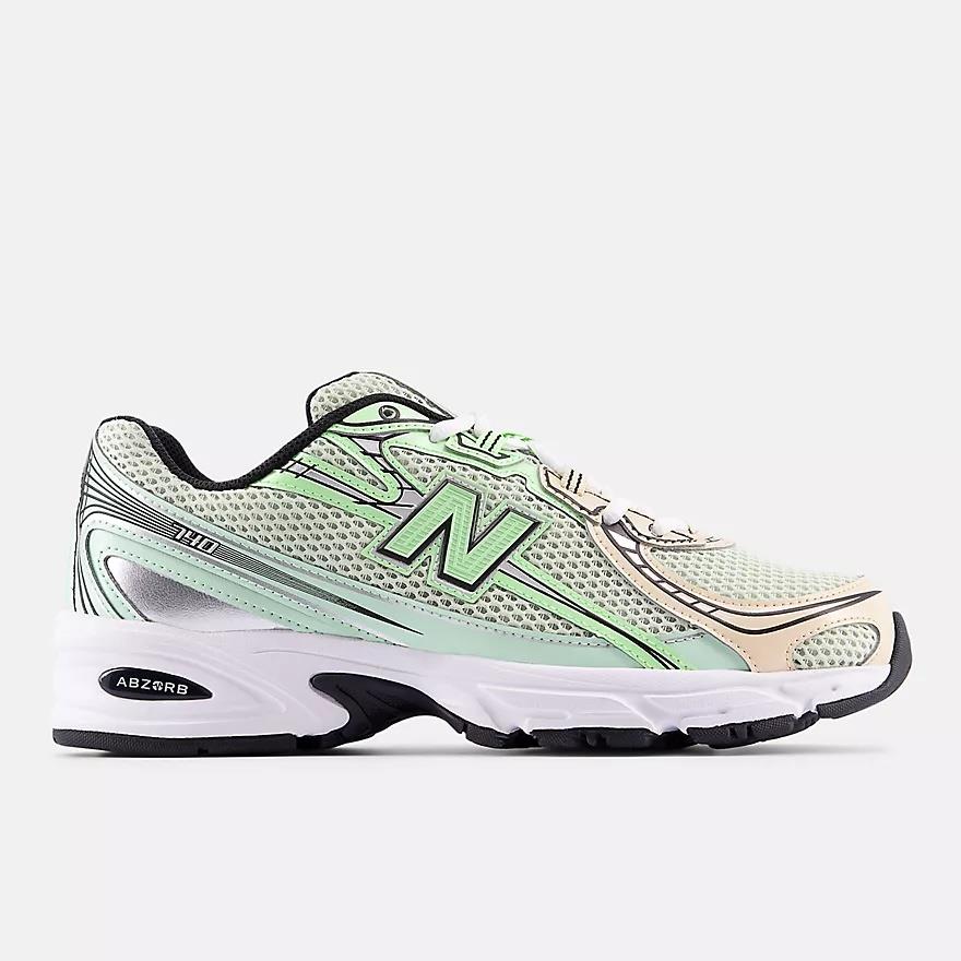 New Balance 740 
Mint Flash Ash Wood