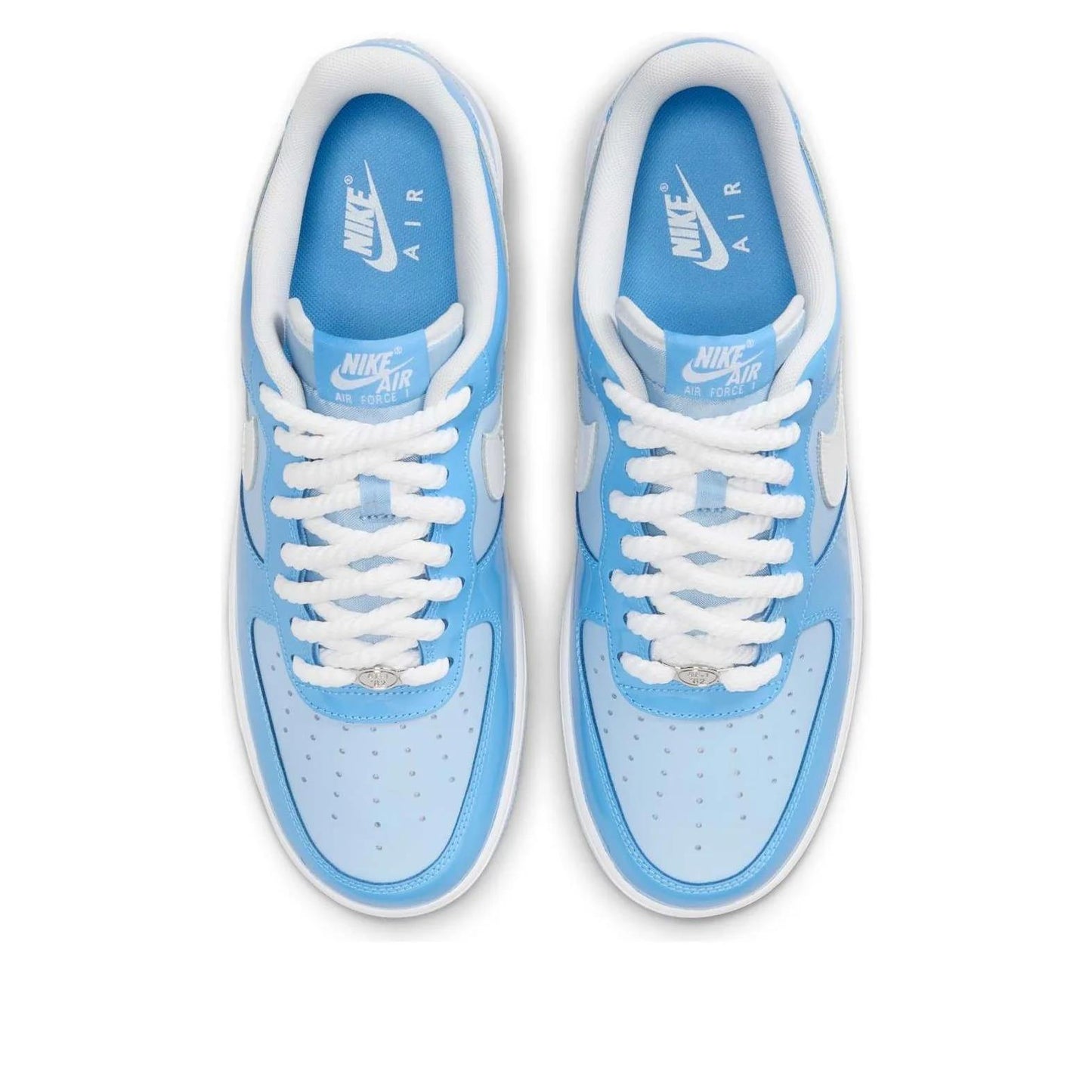 Nike Air Force 1 Low '07 LV8 Phychic Blue White Patent