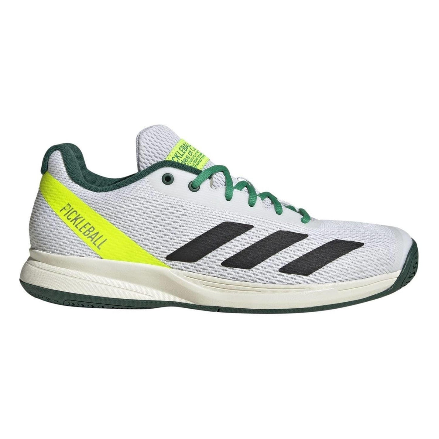 Adidas Pickleball Cloud White Core Black Collegiate Green