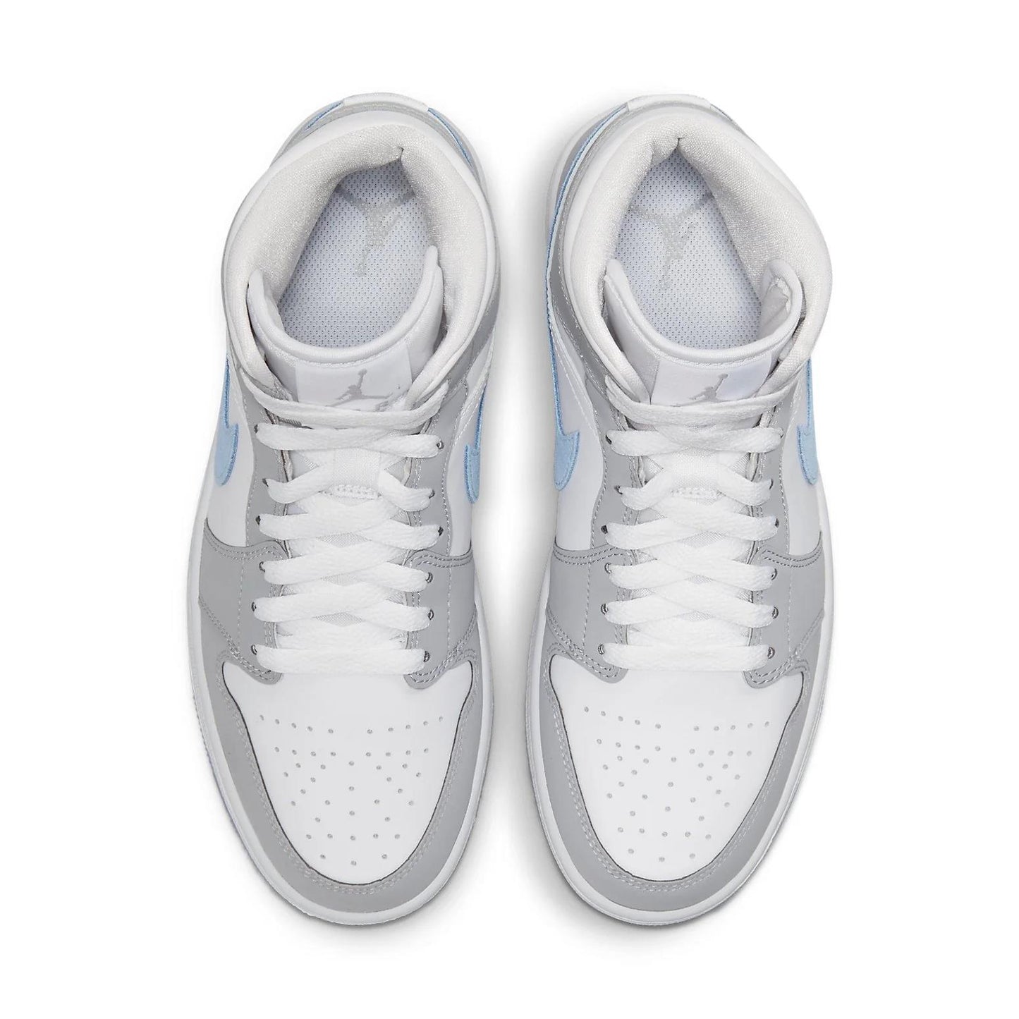Jordan 1 Mid 
Wolf Grey Aluminum (Women's)