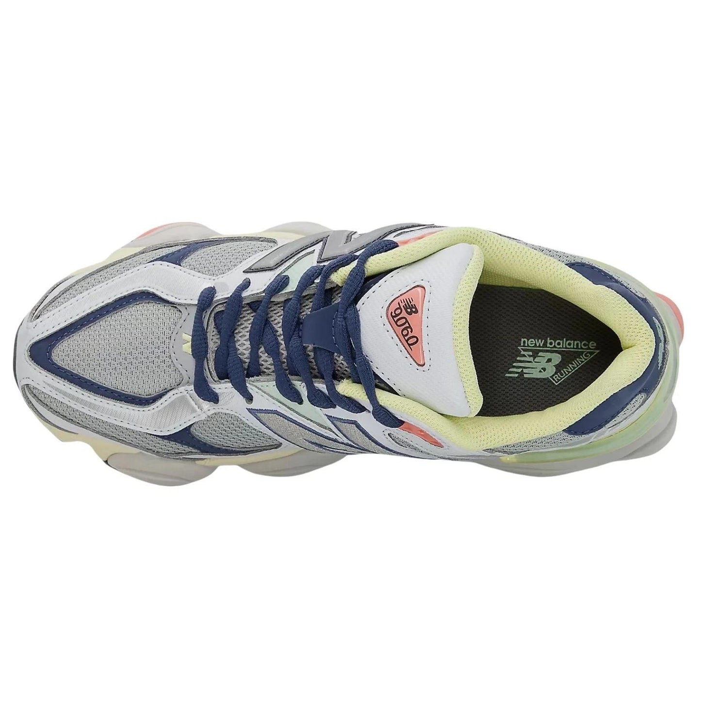 New Balance 9060 Grey Yellow Navy