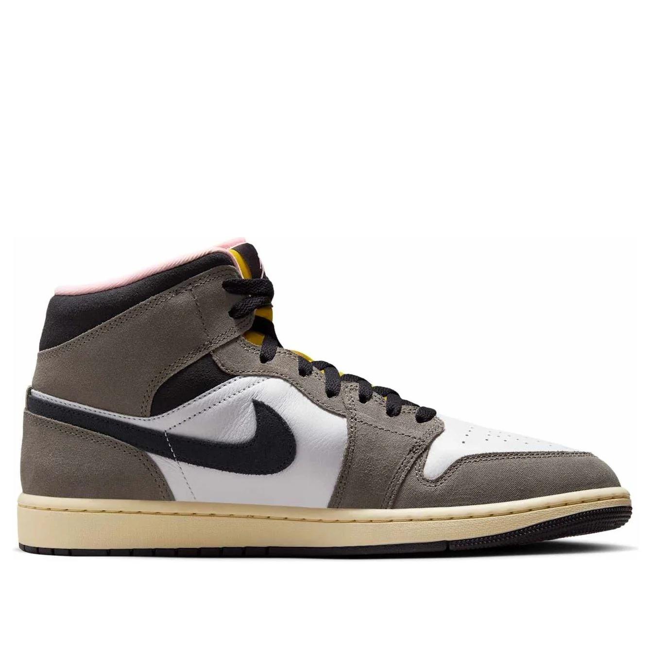 Jordan 1 Mid SE White Cave Stone Men's HQ2011-100