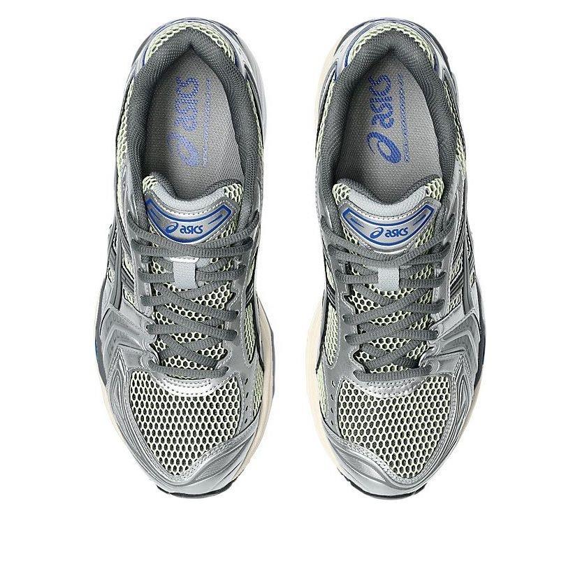 ASICS Gel-Kayano 14 
Soft Yellow Asics Blue