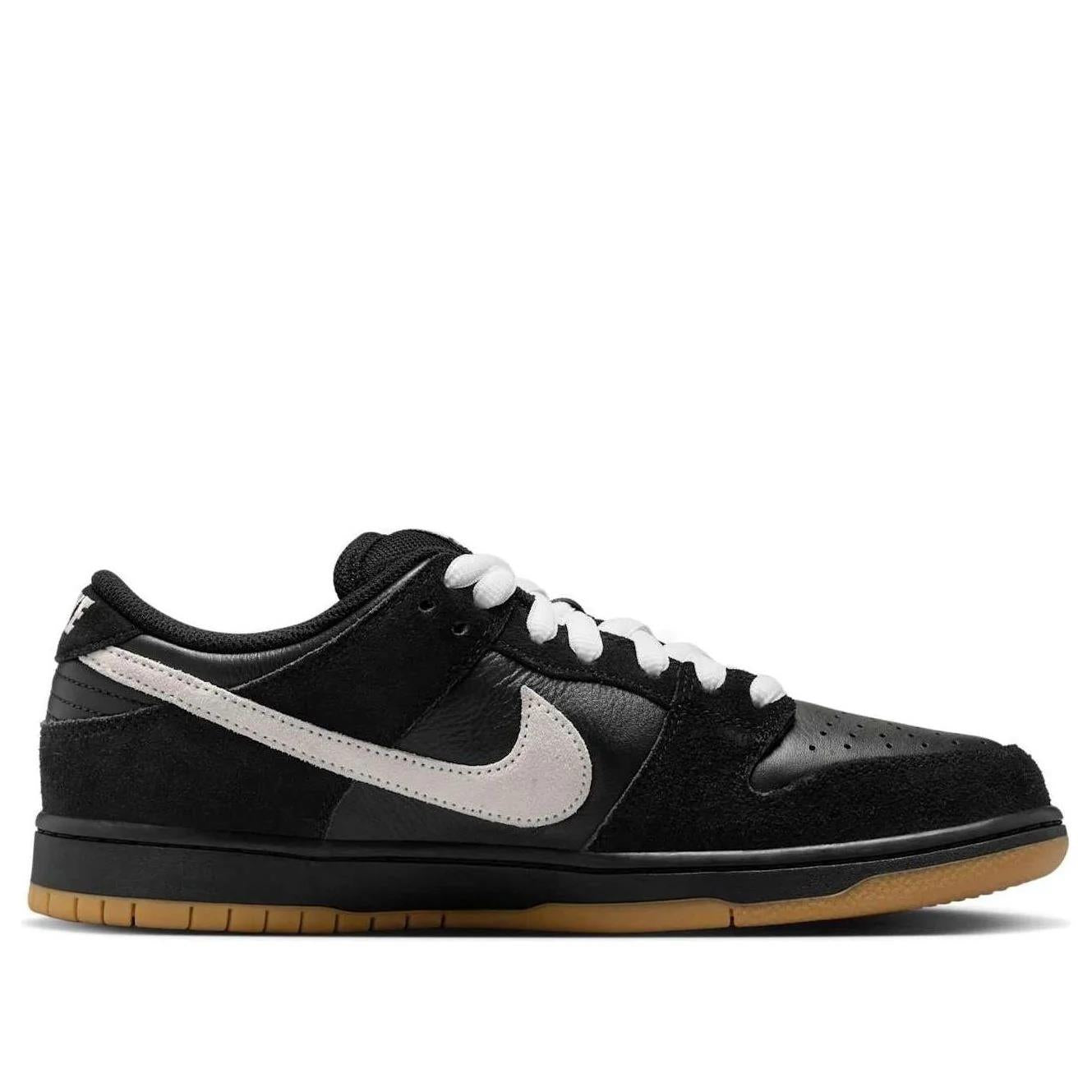 Nike Dunk Low Pro SB Black White Gum Men's HF3704-003