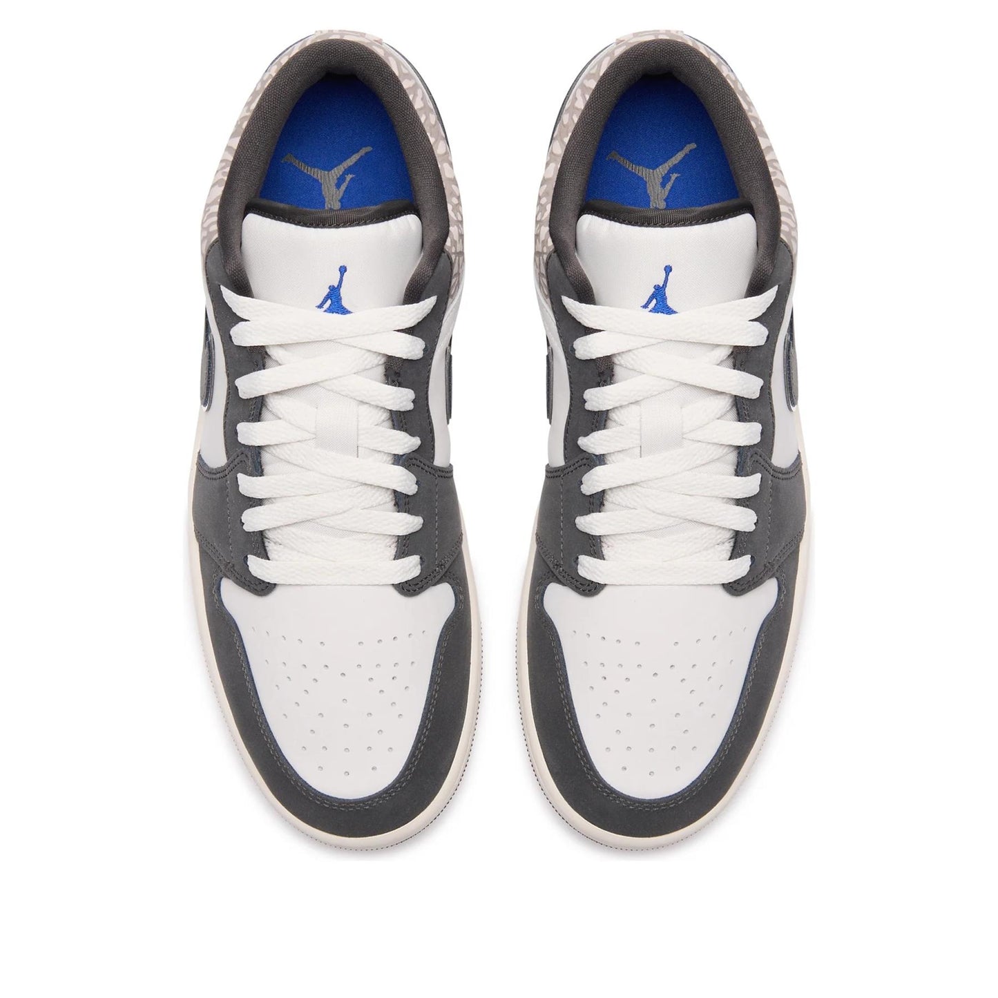 Jordan 1 Low SE 
Sail Deep Pewter Elephent Print
