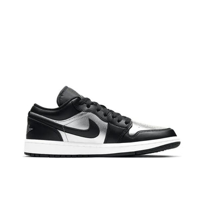 Jordan 1 Low SE Black Metallic Silver (Women's) DA5551001