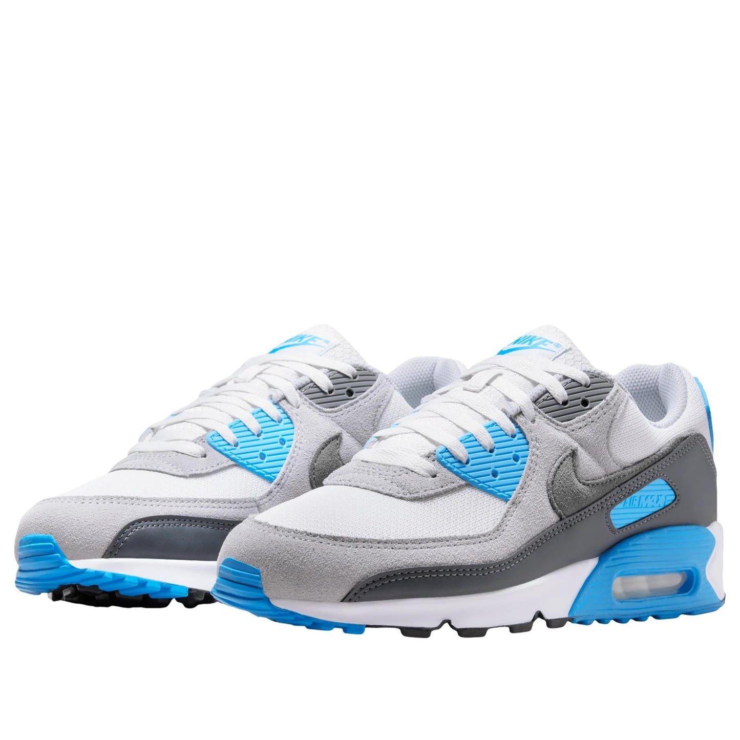 Nike Air Max 90 Platinum Tint Blue Lightning Men's DM0029-019