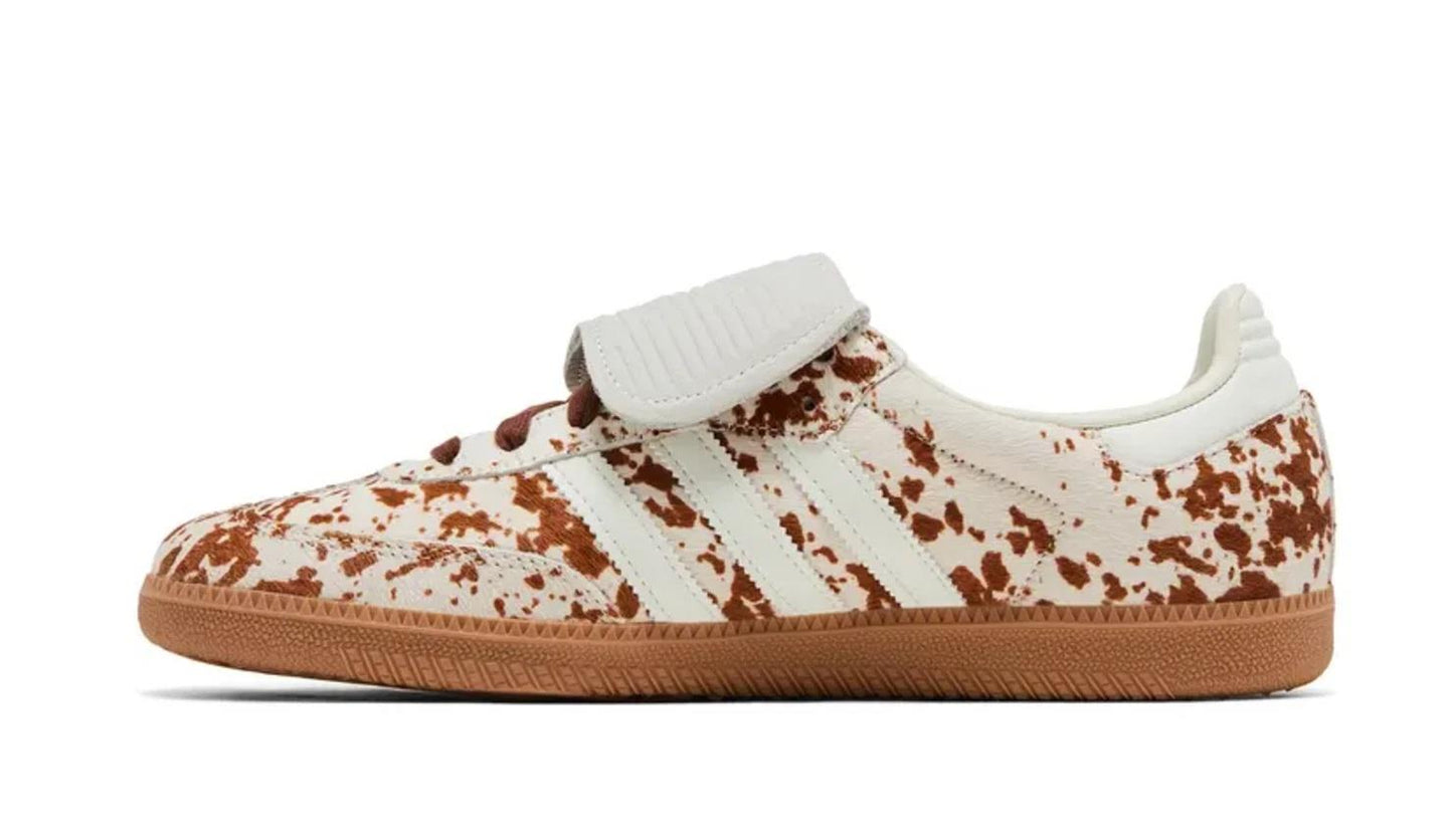 Adidas Samba LT Cow Print Brown White (Women's)