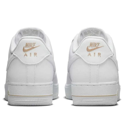 Nike Air Force 1 Low 
White Desert Khaki Mini Swoosh