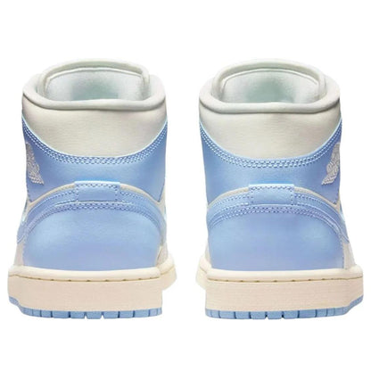 Jordan 1 Mid Psychic Blue Sail Coconut Milk (Women's) BQ6472-402
