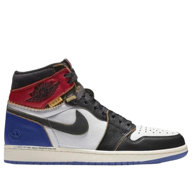 Jordan 1 Retro High OG SP Fragment x Union LA Varsity Red Sport Royal