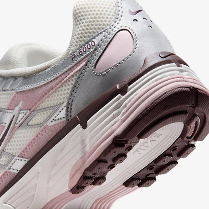 Nike P-6000 Silver Burgundy Plum Chalk (Women's)