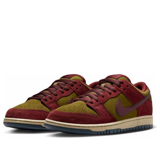 Nike SB Dunk Low Dark Team Red Olive Flak