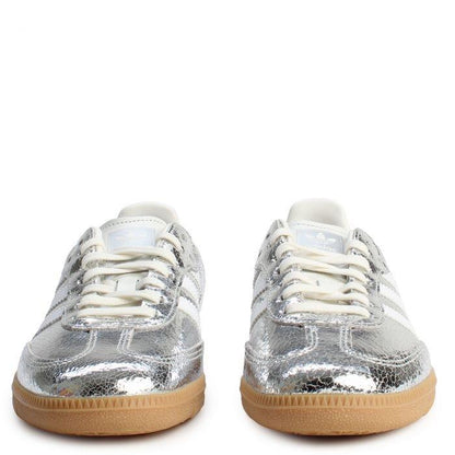 Adidas Samba OG Silver Metallic Cloud White (GS) KI5718