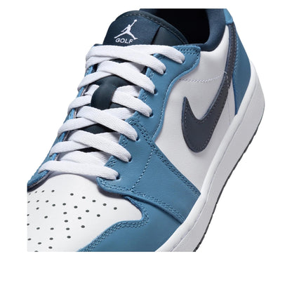 Jordan 1 Low Golf White Aegean Storm