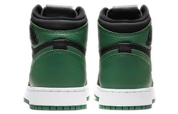 Jordan 1 Retro High Pine Green Black (GS) size 6.5Y/8WMNS