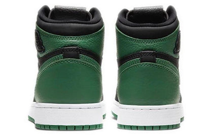 Jordan 1 Retro High Pine Green Black (GS) size 6.5Y/8WMNS