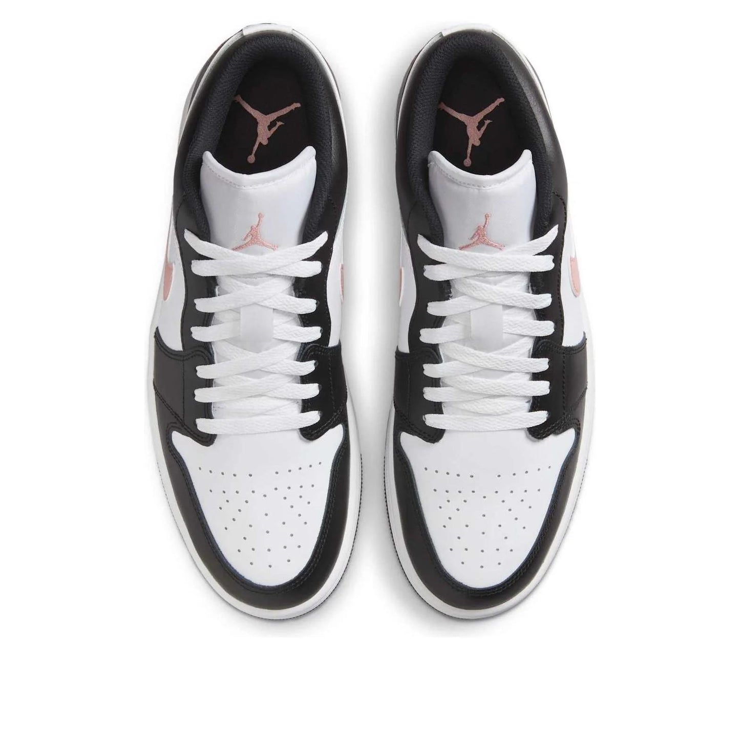 Jordan 1 Low Black Rust Pink Men's 553558-165