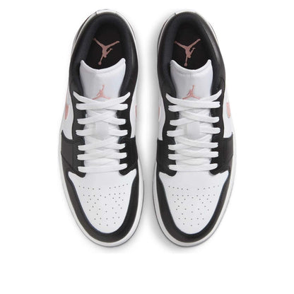 Jordan 1 Low Black Rust Pink Men's 553558-165