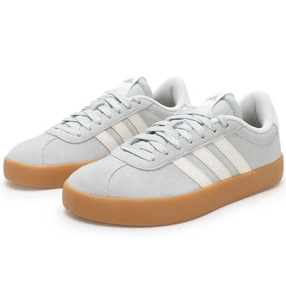 Adidas VL Court 3.0 Wonder Silver Off White Gum Men's JP7539 size 10
