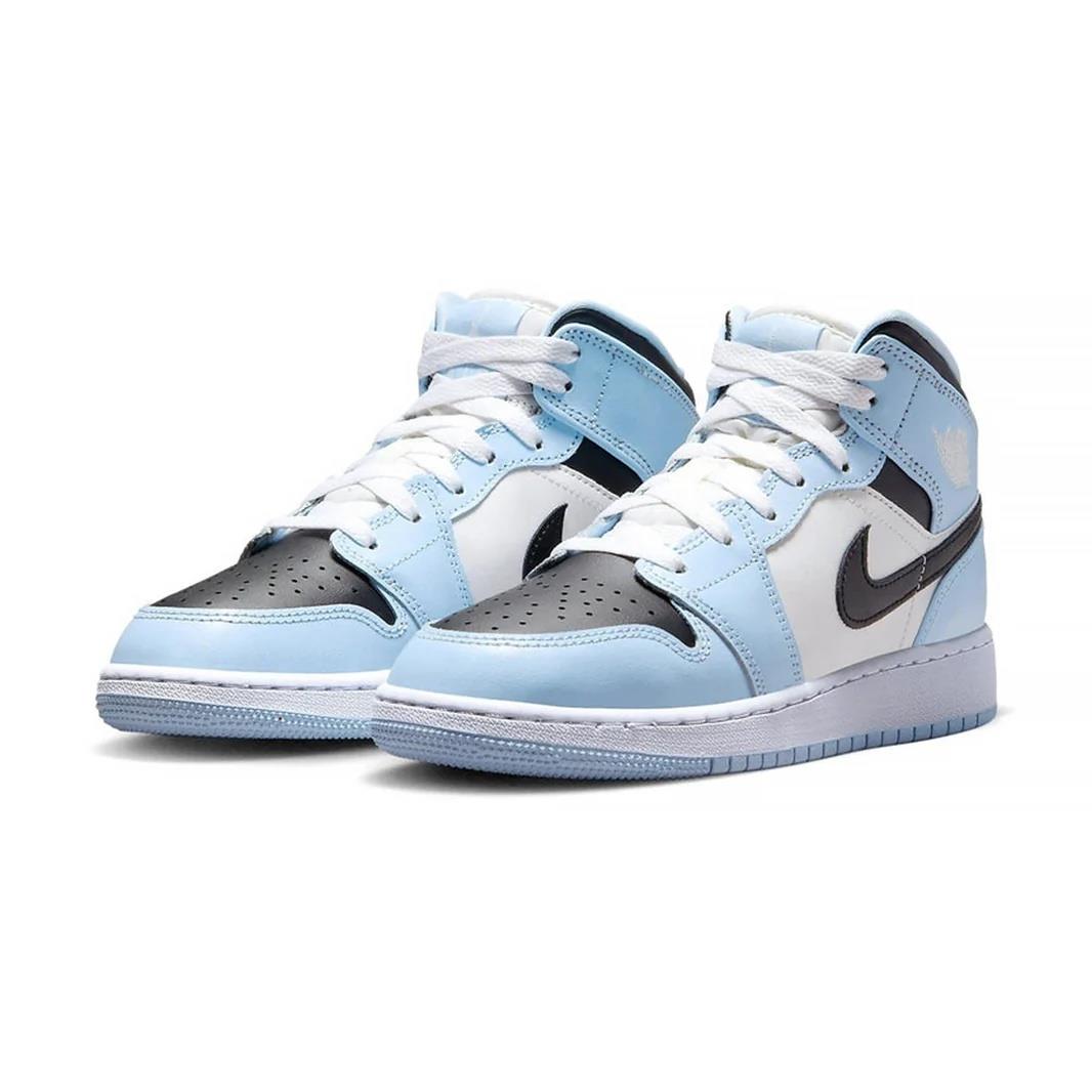 Jordan 1 Mid 
Ice Blue (2022) (GS)