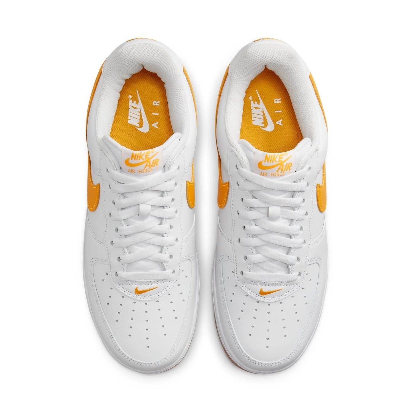 Nike Air Force 1 Low Retro QS Color Of The Month White University Gold Men's FD7039-100 size 6.5W/5MEN