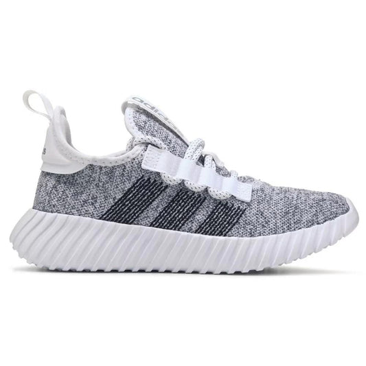 adidas Kaptir Flow Cloud White Core Black Silver Metallic (Women's) size 5.5W
